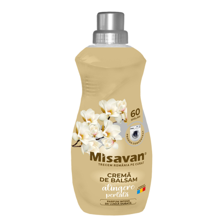 Spalare si intretinere rufe - Crema de balsam rufe Misavan Atingere perlata 1.5l