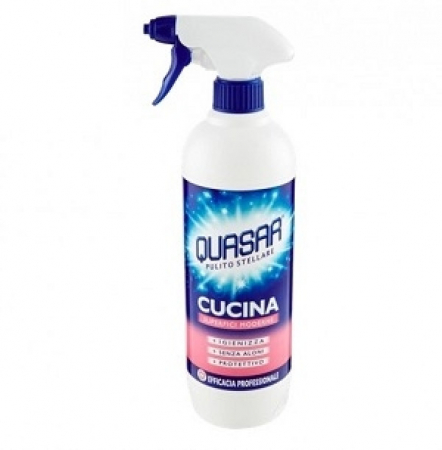 Solutii suprafete bucatarie - Degresant bucatarie pentru suprafete dure Quasar Spray Cucina 650 ml