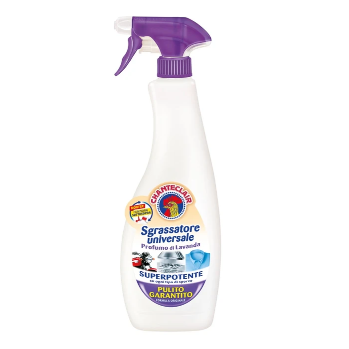 Solutii curatat pete - Degresant universal Chanteclair, cu lavanda, cu pulverizator 600ML
