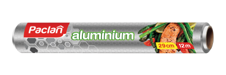 Folii si pungi alimentare - Folie aluminiu Paclan extra strong 29CM/12M