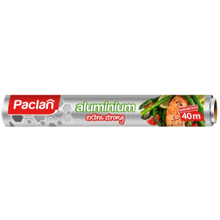 Folii si pungi alimentare - Folie aluminiu Paclan extra strong 29cmx40m