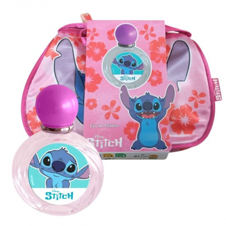 Copii si bebe - Gentuta cosmetica Stitch cu apa de toaleta 50ml