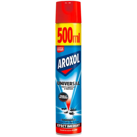 Casa si gradina - Insecticid spray Universal Aroxol 500 ml