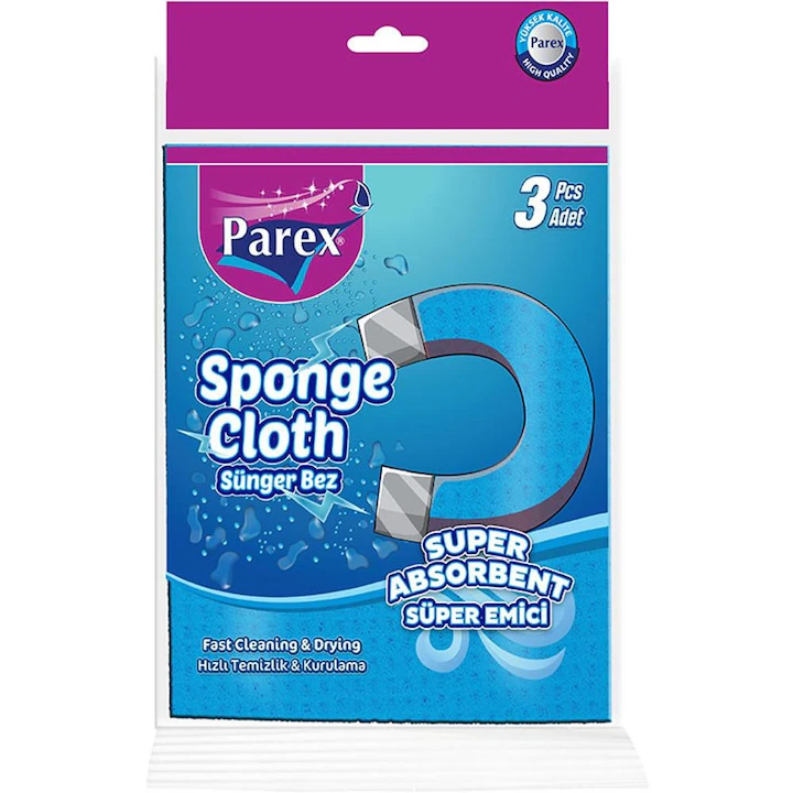 Odorizant toaleta - Lavete Umede Super Absorbante Parex 3SET