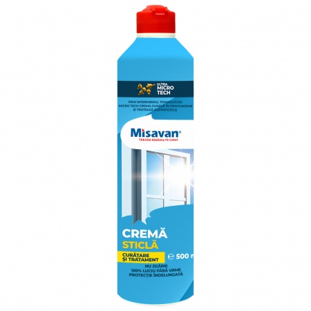 Curatenie si intretinere - Misavan Crema tratament sticla  500ml