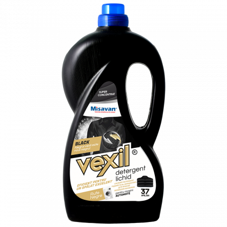 Detergent lichid - Misavan Detergent lichid rufe negre Vexil Black 1.5l, 37 spalari