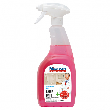 Solutii dezinfectante - Misavan Solutie curatare baie Dr. Stephan Anticalcar Dezinfectant Shine-Bath 750ml
