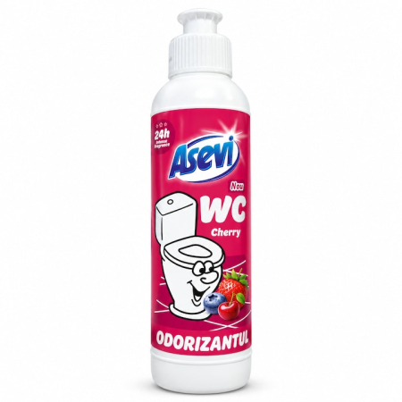 Parfum rufe - Odorizant wc Asevi Cherry, 200 ml