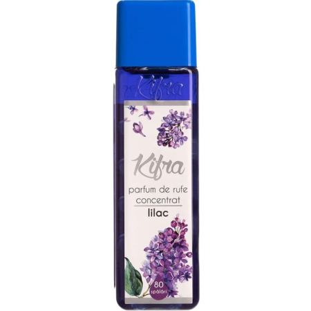 Odorizant toaleta - Parfum lichid pentru rufe concentrat Liliac Kifra 200 ml 80 spalari