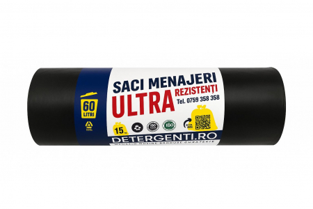 Saci menajeri - Saci menajeri 60L, 15buc/set