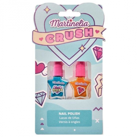 Copii si bebe - Set 2 lacuri de unghii asortate Crush Nail Duo Martinelia