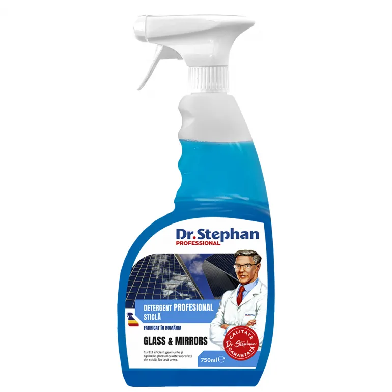 Degresant - Solutie curatare geamuri Dr. Stephan Glass&Mirrors 750 ml