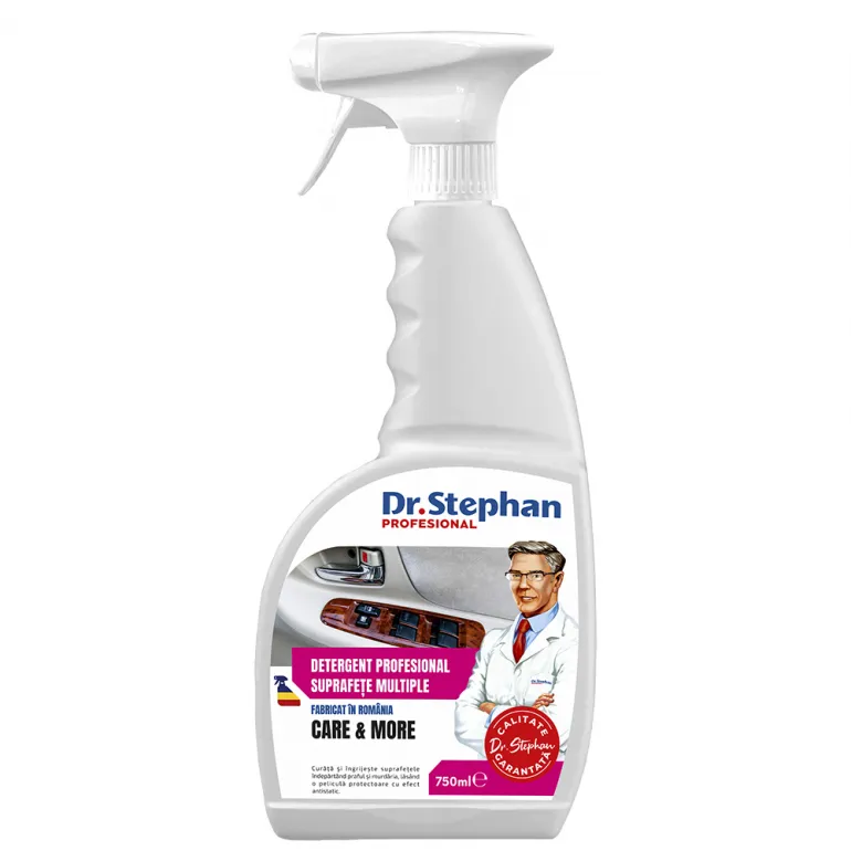 Degresant - Solutie curatare si ingrijire multisuprafete Dr. Stephan Care&More 750ml