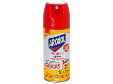 Sampon si balsam copii - Spray impotriva capuselor si tantarilor Aroxol Protect 100 ml
