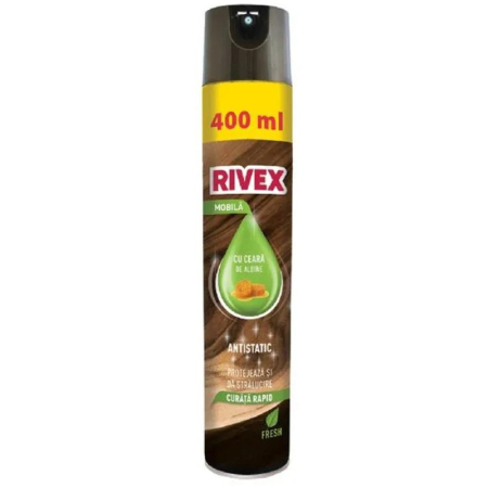 Odorizant toaleta - Spray pentru Mobila Rivex Spring Fresh, 400 ml