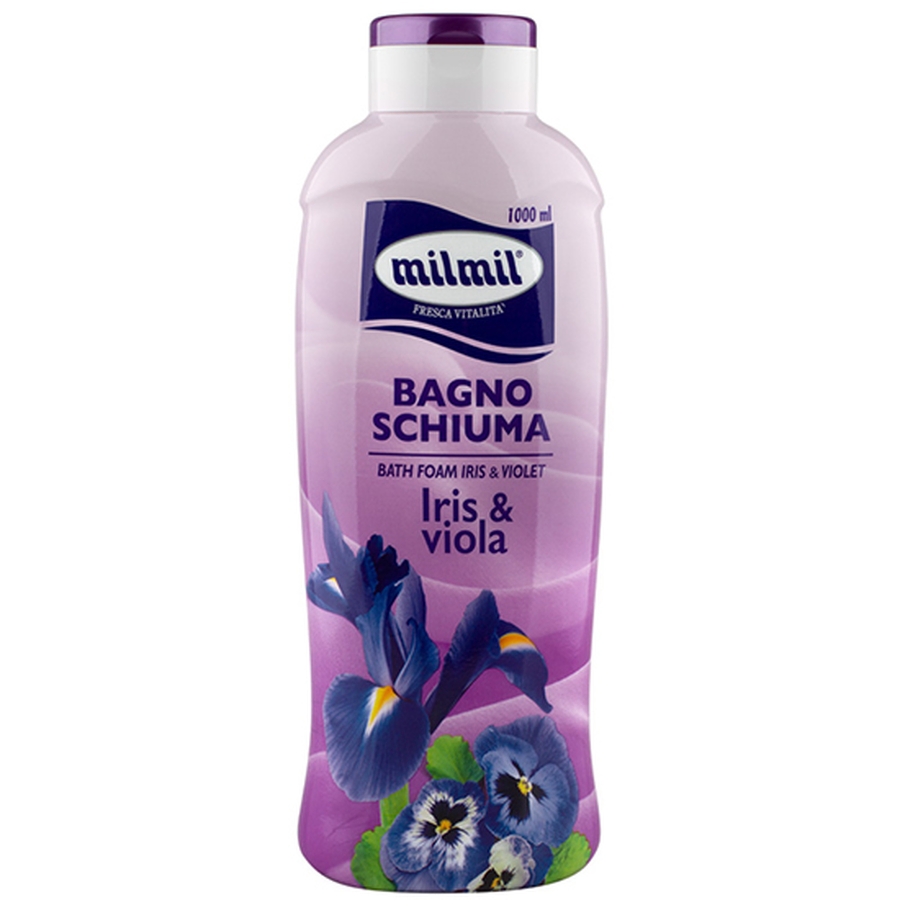 Absorbante si Tampoane - Spumant de baie cu iris, 1000 ml, Milmil