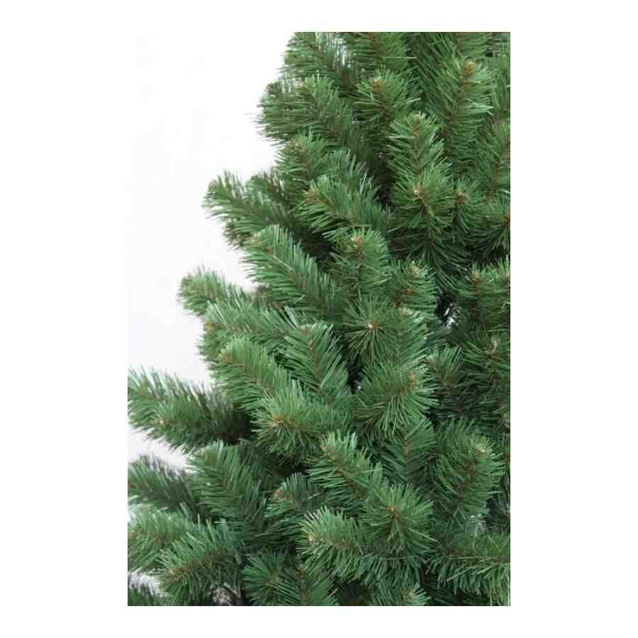 Brad de Craciun artificial cu aspect natural, verde, suport inclus [2]