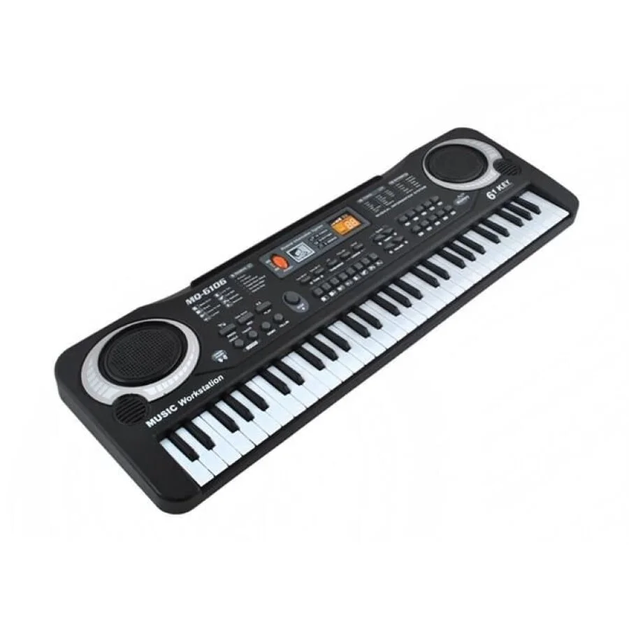 Orga electronica cu microfon, 61 clape, 10 ritmuri, 8 sunete de tamburine [1]