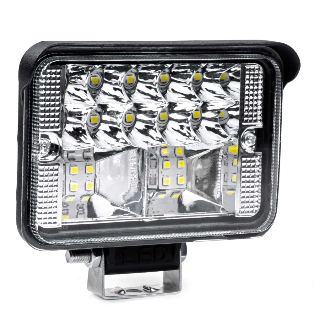 Proiector LED pentru Off-Road, ATV, SSV, putere 54W, culoare 6500K, tensiune 9-36V, dimensiuni 80 x 110 x 60 mm [1]