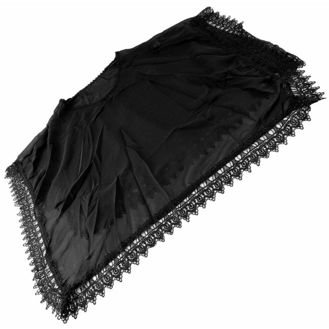 Tunica, Rochie de plaja aerisita, ușoara și delicata, culoare Neagra, dimensiune Universala [4]