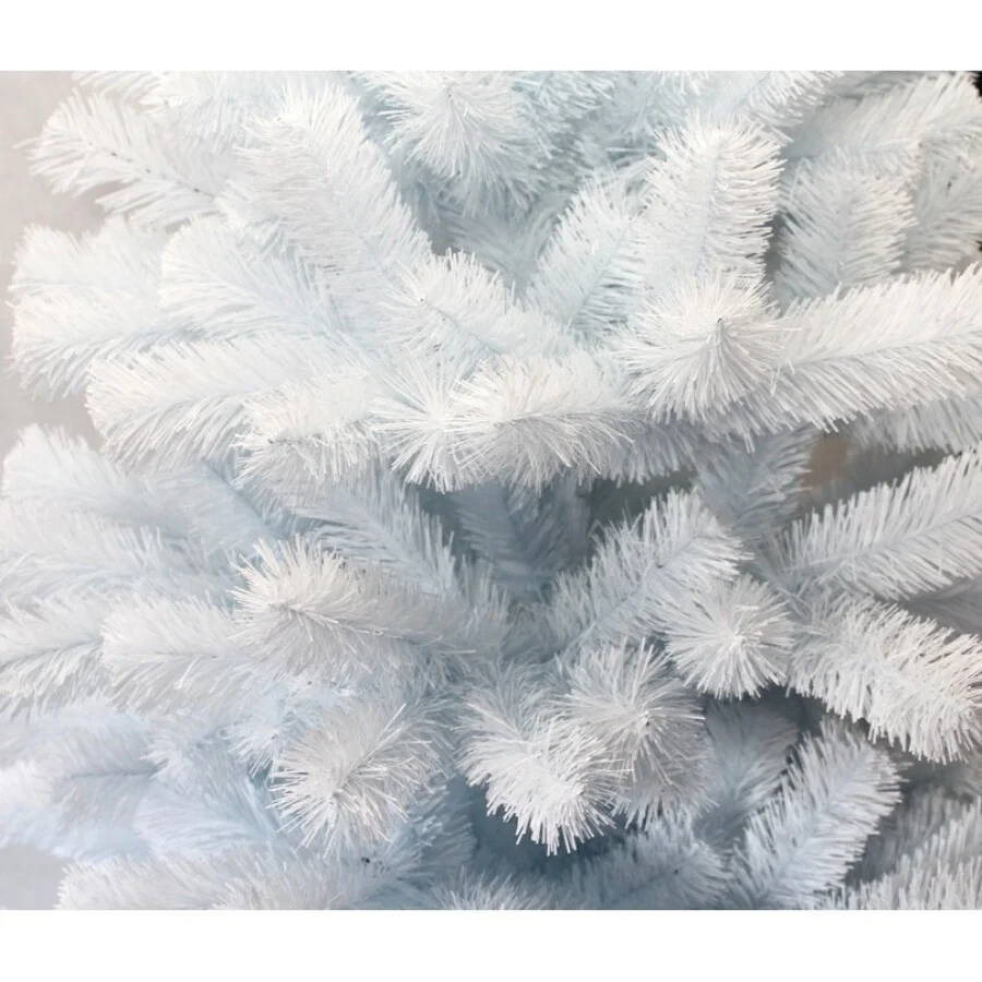 Brad de craciun artificial Alb, cu suport [3]