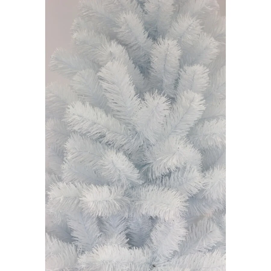 Brad de craciun artificial Alb, cu suport [1]