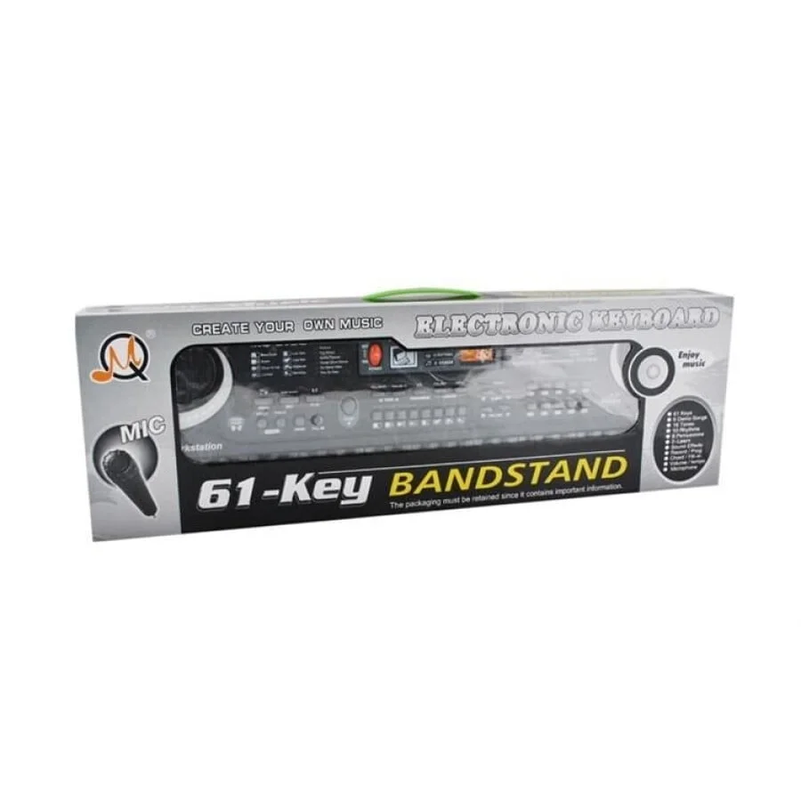 Orga electronica cu microfon, 61 clape, 10 ritmuri, 8 sunete de tamburine [2]