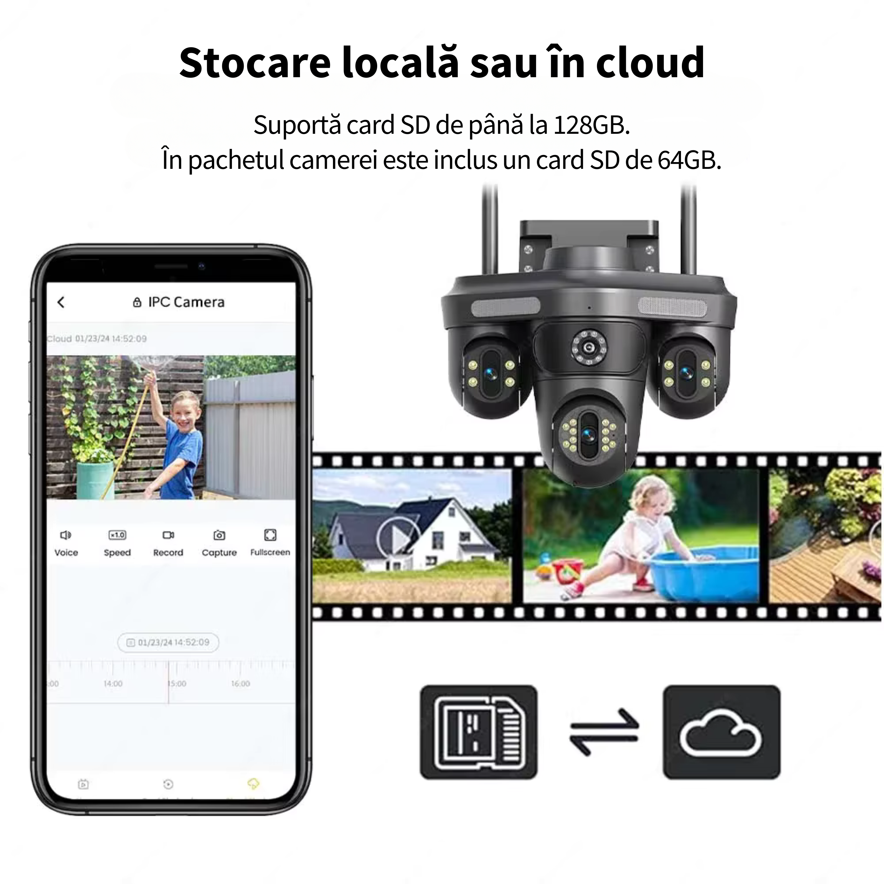 Funcție audio bidirecțională