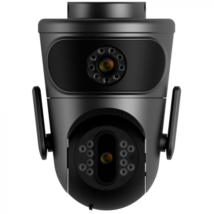 Camera de supraveghere dubla WiFi DeVeghe E20 8MP, Full HD, Negru [5]