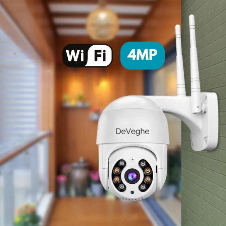 Camera de supraveghere WiFi DeVeghe S10 Eye 4MP, Alb [5]