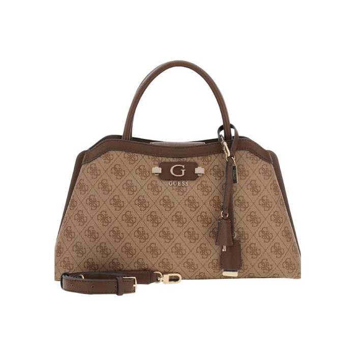 Geantă Damă Guess – Maro / Nude cu Monogramă [4]