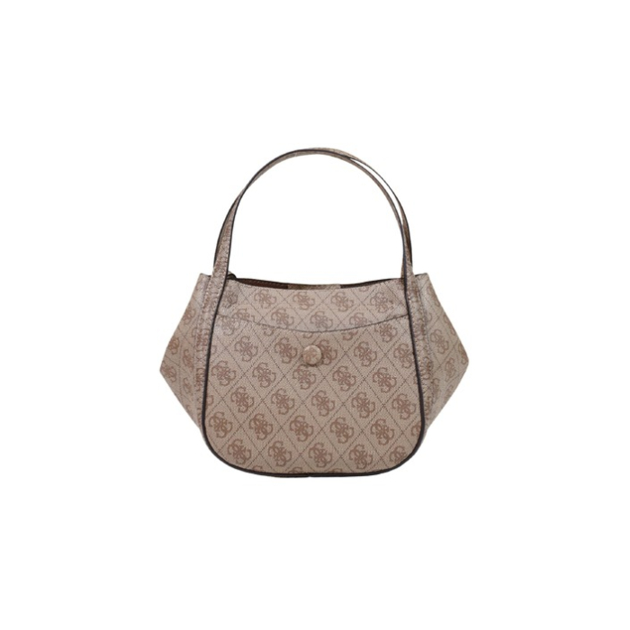 Geantă Damă Guess – Nude/Maro cu Monogramă, Silhouette Rotunjită [2]