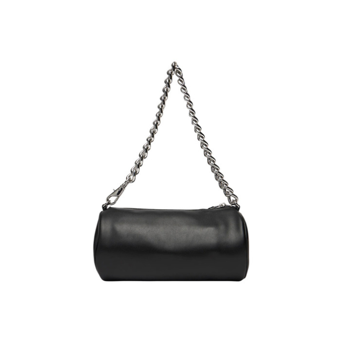 Geantă Damă Tommy Jeans Neagră – Mini Barrel Bag cu Lanț [2]