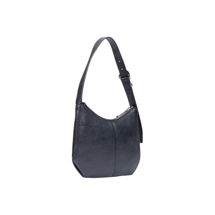 Geantă de umăr damă Tommy Jeans – Neagră, Stil Hobo / Shoulder Bag din Piele Ecologică Granulată [3]
