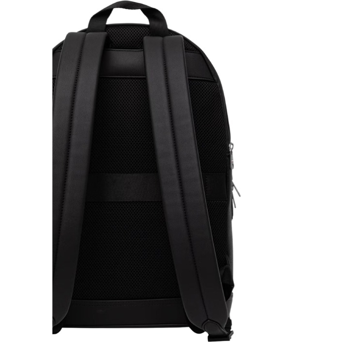Rucsac bărbați Tommy Hilfiger – Negru, Textură Granulată cu Buzunar Frontal [3]