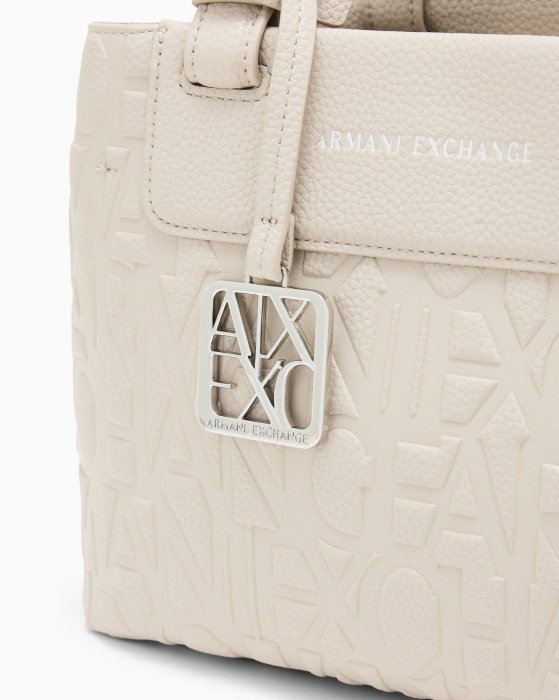 Armani Exchange - geantă damă, albă [5]