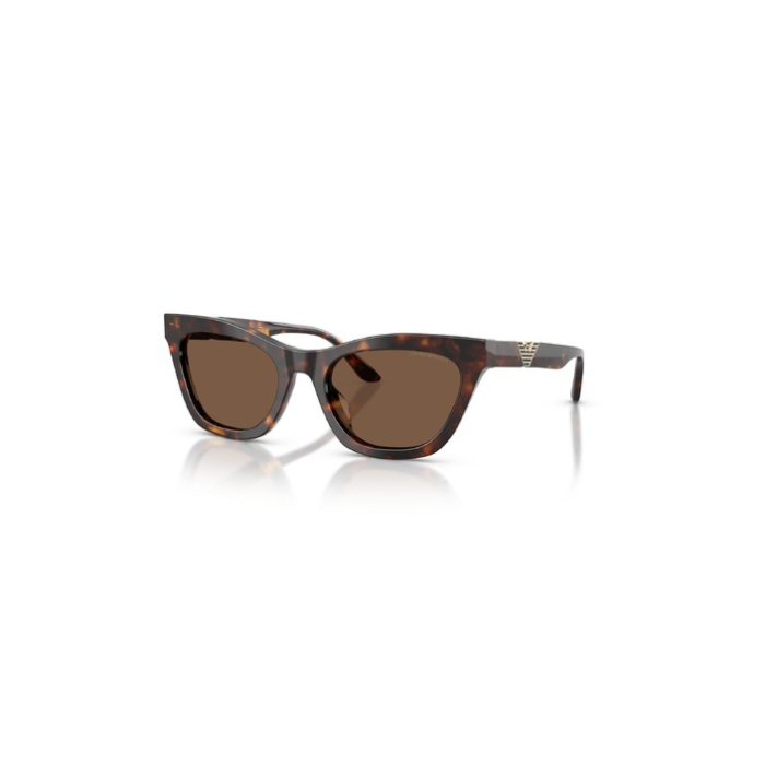 Emporio Armani - Ochelari-de-Soare Femeie, Cat-eye, Maro [2]