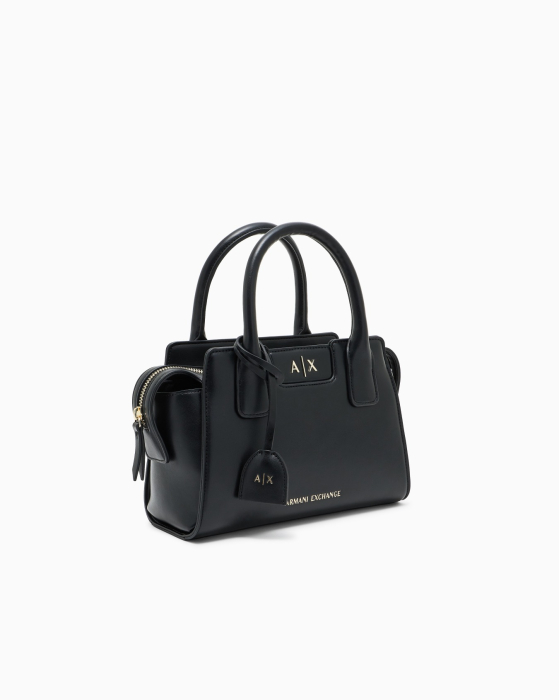 Geantă Armani Exchange cu Logo și Baretă de Umăr [9]