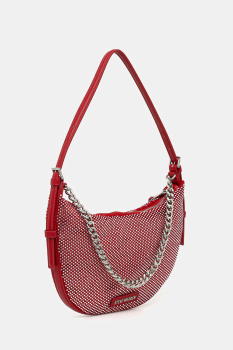 Geantă damă Steve Madden Bdream-R, roșie, poșetă mică cu fermoar [2]