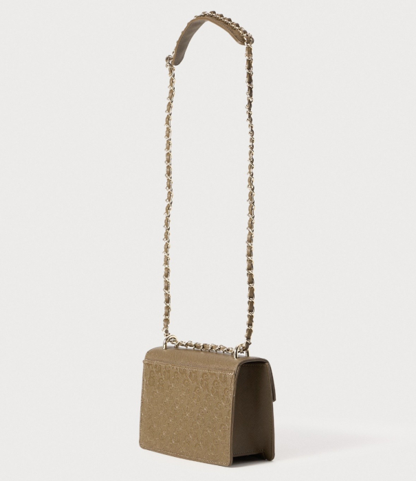 Geantă damă Steve Madden BKOEN, olive, detalii aurii [2]