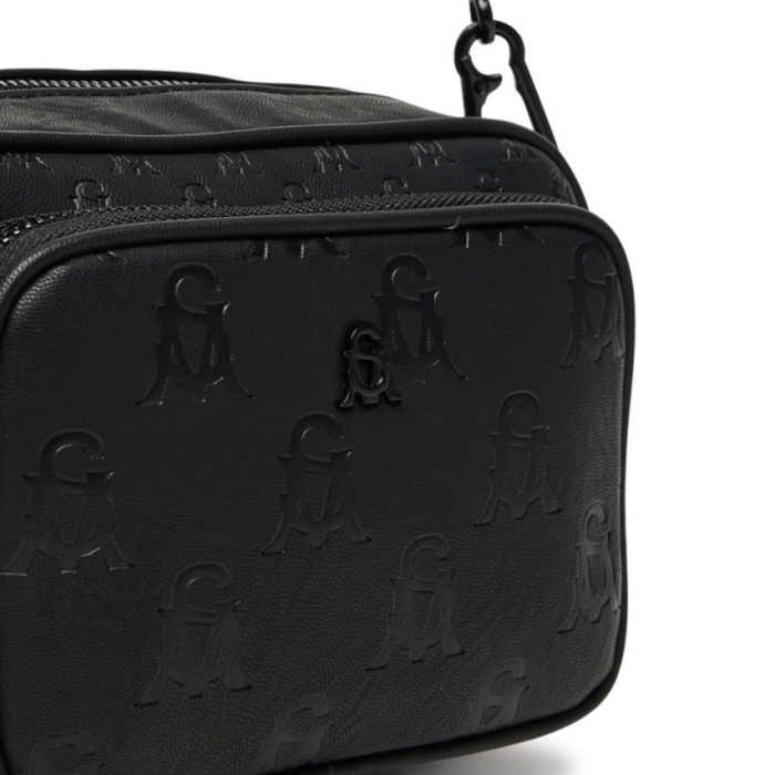 Geantă damă Steve Madden Blolla, neagră, crossbody cu fermoar [2]