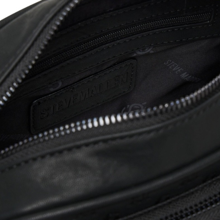 Geantă damă Steve Madden Blolla, neagră, crossbody cu fermoar [3]