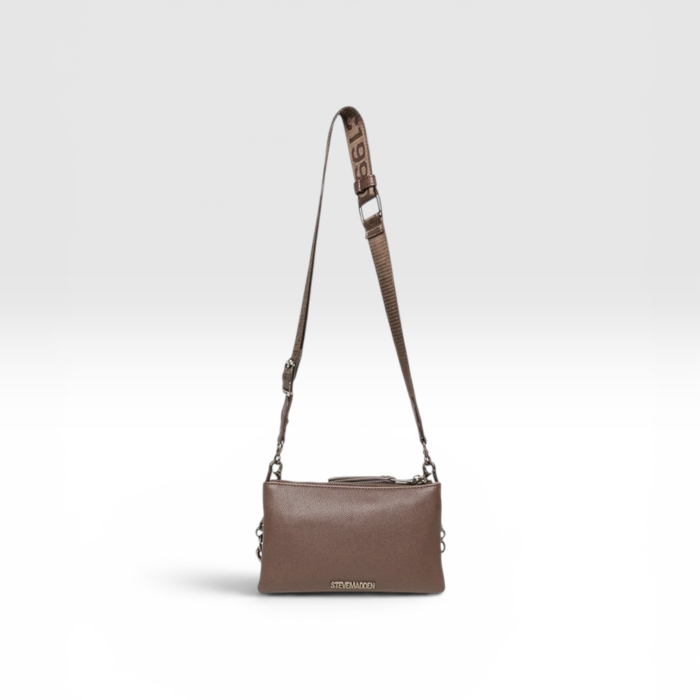Geantă damă Steve Madden Bnicco Brown-Bronze, cu fermoar [2]