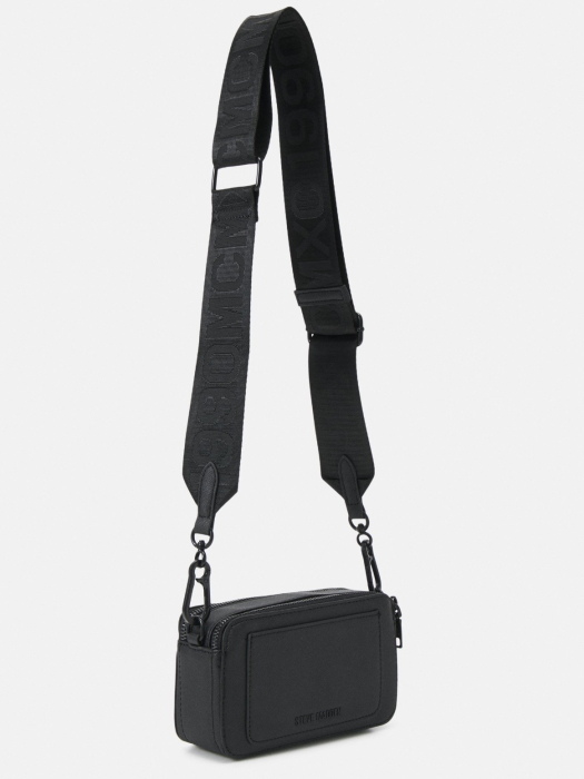 Geantă damă Steve Madden BRISA, neagră, crossbody cu fermoar [2]