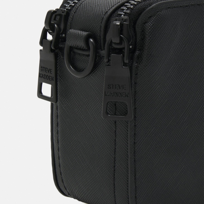 Geantă damă Steve Madden BRISA, neagră, crossbody cu fermoar [4]