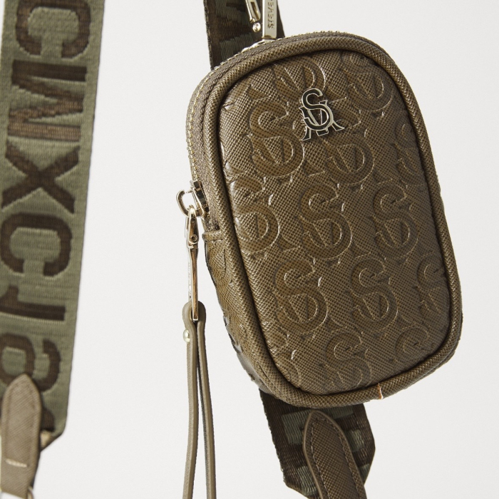 Geantă damă Steve Madden BVICE-E SET, olive, detalii aurii [4]