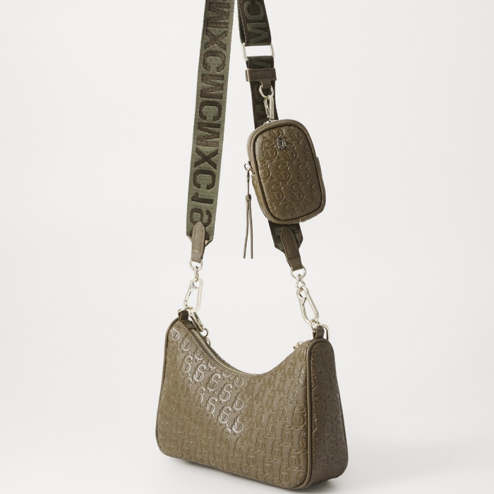 Geantă damă Steve Madden BVICE-E SET, olive, detalii aurii [2]
