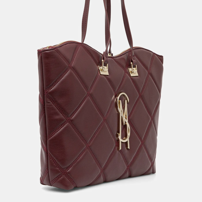 Geantă damă Steve Madden Bvuse, roșie, tote bag cu fermoar [2]