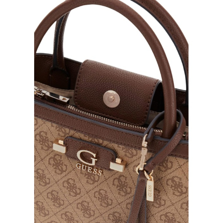 Geantă Damă Guess – Maro / Nude cu Monogramă [2]