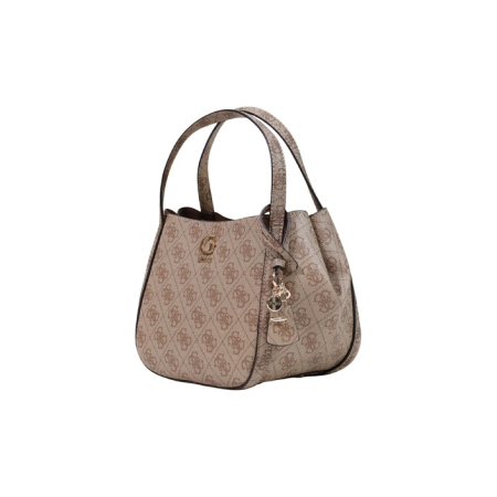 Geantă Damă Guess – Nude/Maro cu Monogramă, Silhouette Rotunjită [3]